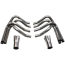 Chevy BB Race Raw Steel Weld-Up Headers 2" x 3-1/2"