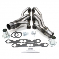 1967-94 GM SBC D-Port Clippster Raw Steel Headers - See App