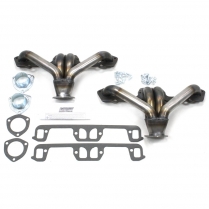 Hot Rod Mopar SBM Tight Tuck Raw Steel Headers - 1-5/8" Tube