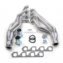 1967-70 Mustang 351C 4V Long Tube Coated Headers - 1-3/4"