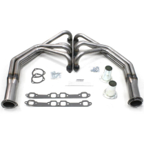 1953-56 Ford P/U 272-292 Y Block Raw Steel Headers - 1-1/2"