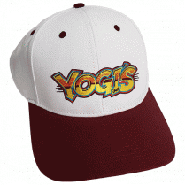 Yogi's Ball Cap - White / Maroon