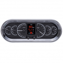 Rounded Rectangle HDX Gauge Kit - Black