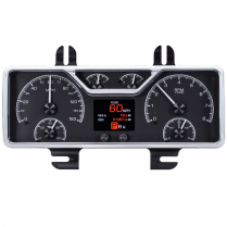1940 Ford Car & 40-47 Pickup HDX Gauge Kit - Black