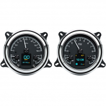 1947-53 Chevy Pickup Truck HDX Gauge Kit - Black