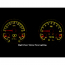 1947-53 Chevy Pickup Truck HDX Gauge Kit - Black