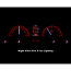 1959 Ford Pickup Truck HDX Gauge Kit - Black