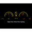 1959 Ford Pickup Truck HDX Gauge Kit - Black