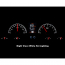 1959 Ford Pickup Truck HDX Gauge Kit - Black