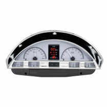 1959 Ford Pickup Truck HDX Gauge Kit - Silver