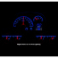 1962-84 Toyota FJ HDX Gauge Kit - Black