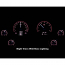 1963-67 Corvette HDX Gauge Kit - Black