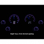 1963-67 Corvette HDX Gauge Kit - Black