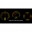 1964-65 Chevelle HDX Gauge Kit - Black