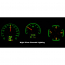 1964-65 Chevelle HDX Gauge Kit - Black