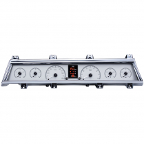 1966-67 Chevelle, ElCamino & Malibu HDX Gauge - Silver