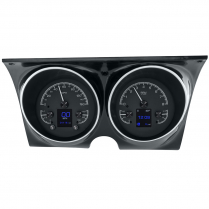 1967-68 Camaro HDX Gauge Kit - Black