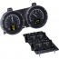 1968 Camaro HDX Gauge Kit w/Console Gauges - Black