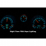 1969 Chevelle, Malibu, ElCamino HDX Gauge Kit - Black