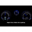 1969 Chevelle, Malibu, ElCamino HDX Gauge Kit - Black