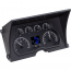 1988-94 Chevy & GMC Pickup HDX Gauge Kit - Black