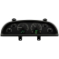 1994-96 Chevy Caprice & Impala HDX Gauges - Black Face