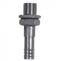 Heater Fitting 5/8" Straight Barbed - Male O-Ring Bulkhead