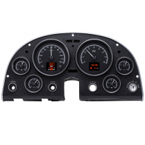 1963- 67 Corvette Clock for HDX Instruments - Black Face