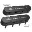 Holley Chevrolet Script 2 Piece LS Valve Covers - Black