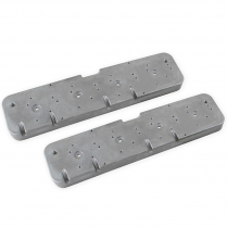Chevy LS to SB Chevy Valve Cover Adapter Plates - Natural