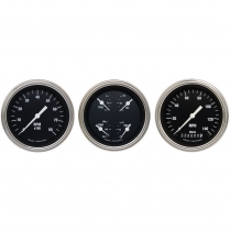 Hot Rod 3-3/8" Speedo/Quad/Tach - SLC