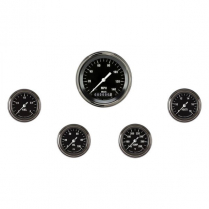 Hot Rod 5 Gauge Kit F/Swp 3-3/8" Speedo & 4 2-1/8" - SLF