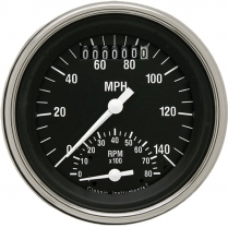 Hot Rod 3-3/8" Ultimate Speedo & Tach Combo Gauge - SLC