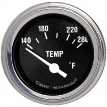 Hot Rod 2-1/8" 280 F Water Temp Gauge - SLF