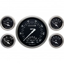 Hot Rod 5 Gauge Kit 4-5/8" SpeedTach & 4 2-1/8" - SLC