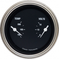 Hot Rod 3-3/8" Dual Temp & Volt - SLC