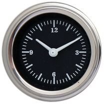 Hot Rod Series 2-1/8" Clock with Reset - SLF