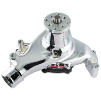 1969-93 Chevy SB LWP Chrome Platinum SuperFlow Water Pump