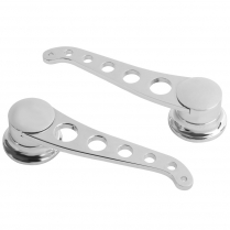 Lakester Style Door Handles for Ford & GM 1949-Up - Chrome