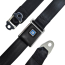 1968-72 Chevelle Economy Non-Ret Shoulder Belts Only - Black