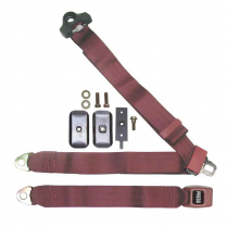 3-Point Non-Retractable Push Button Shoulder Harness