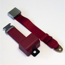 Chrome Lift Latch 2 pt Retractable Seat Belt