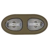Deluxe Dual Dome Light - Tan