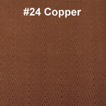 60" Starburst Push Button Lap Seat Belt - Copper