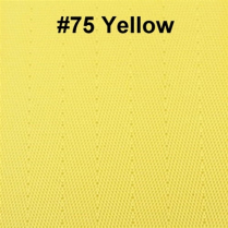 60" Starburst Push Button Lap Seat Belt - Yellow