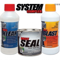 KBS Rust Prevention System Sampler Kit - Satin Black