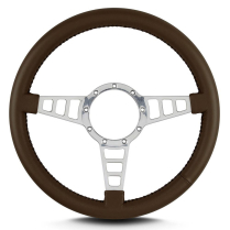 14" Mark 4 Track GT Steering Wheel, Standard Grip - Polished