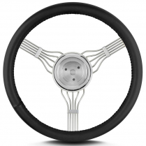 Banjo 15" Steering Wheel with 67-94 GM Adapter - Black