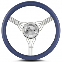 Banjo 15" Steering Wheel with 67-94 GM Adapter - Blue