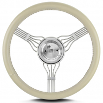 Banjo 15" Steering Wheel with 67-94 GM Adapter - Bone